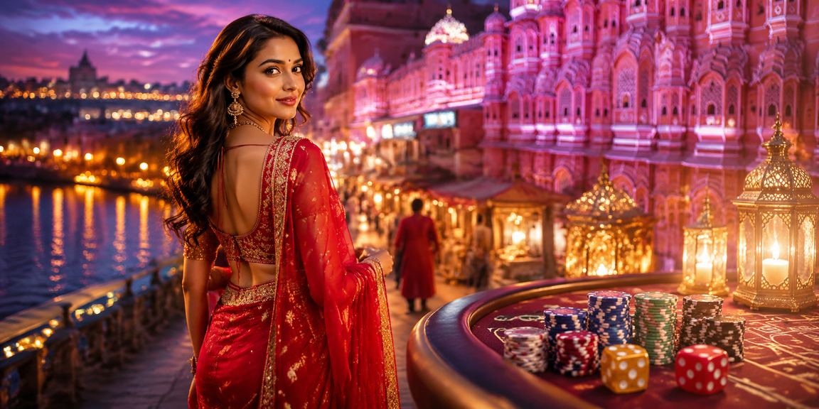 Players enjoying deposit bonuses at 550e with Jaipur themed casino promotions
